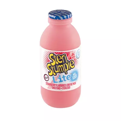 Steri Stumpie Low Fat Strawberry Lite Milk 350ml