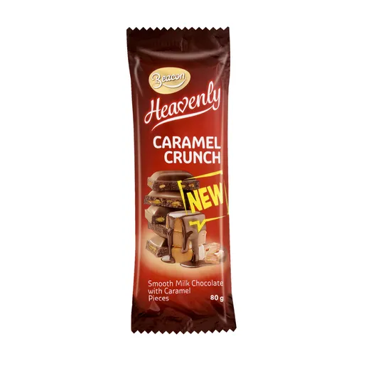 Beacon Milk Chocolate Slab Caramel Crunch 80g Beacon Milk Chocolate Slab Caramel Crunch 80g