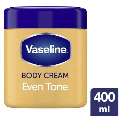 Vaseline Intensive Care Even Tone Moisturizing Body Cream for All Skin Types 400ml