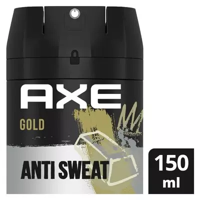 AXE Gold Antiperspirant Deodorant Body Spray 150ml AXE Gold Antiperspirant Deodorant Body Spray 150ml