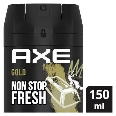 AXE Gold Aerosol Deodorant Body Spray 150ml AXE Gold Aerosol Deodorant Body Spray 150ml