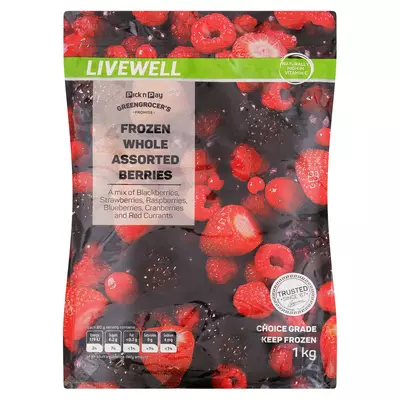 PnP Frozen Assorted Berries 1kg PnP Frozen Assorted Berries 1kg