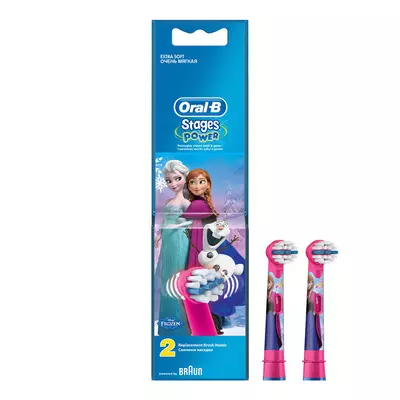 Oral-B Stages Kids Frozen Replacement Brush Heads 2 Pack Oral-B Stages Kids Frozen Replacement Brush Heads 2 Pack