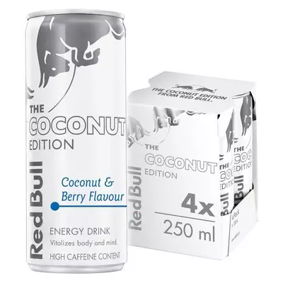 Red Bull Energy Drink Coconut Berry 250ml x 4 Red Bull Energy Drink Coconut Berry 250ml x 4