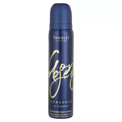 YARDLEY GRG P BDY SPRAY AT MIDNIGHT 90ML