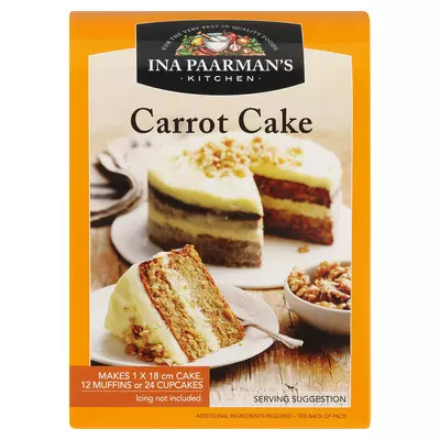 Ina Paarman Carrot Cake Mix 595g Ina Paarman Carrot Cake Mix 595g