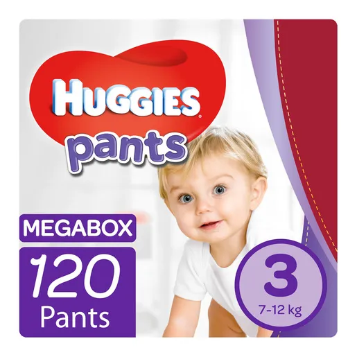 Huggies Pants Unisex Megabox S3 120ea Huggies Pants Unisex Megabox S3 120ea
