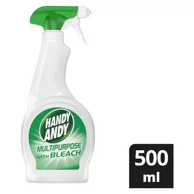 Handy Andy Multipurpose Antibacterial Cleaner Spray with Bleach 500ml