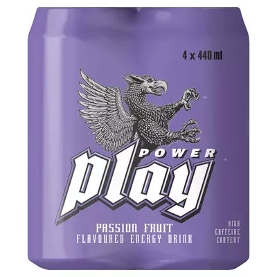 Power Play Energy Drink Passion Punch 440ml