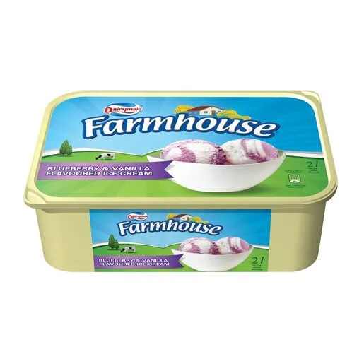 Farmhouse Blueberry & Vanilla Ice Cream 2l Farmhouse Blueberry & Vanilla Ice Cream 2l