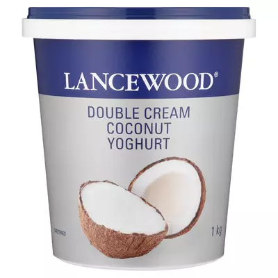 Lancewood Double Cream Coconut Yoghurt 1kg