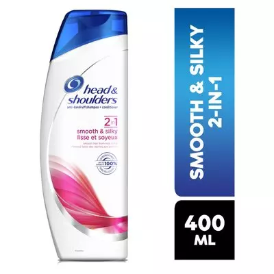 Head & Shoulders 2in1 Shampoo & Conditioner Smooth & Silky 400ml