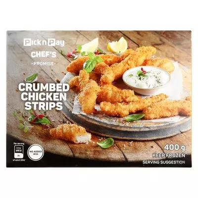 PnP Crumbed Chicken Strips 400g