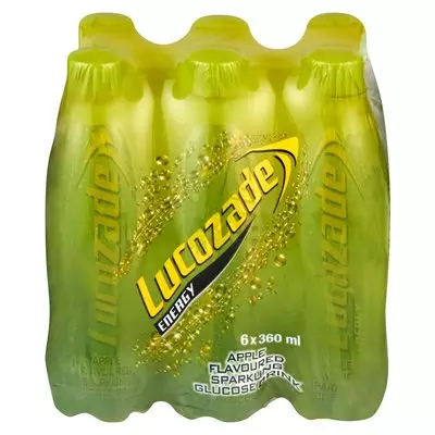 Lucozade Energy Drink Apple 360ml Lucozade Energy Drink Apple 360ml