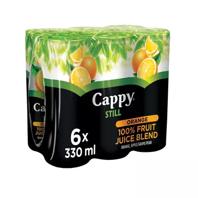 Cappy Orange Fruit Juice 330ml x 6 Cappy Orange Fruit Juice 330ml x 6