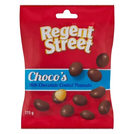 REGENT STREET PEANUT MILK CHOC 175g