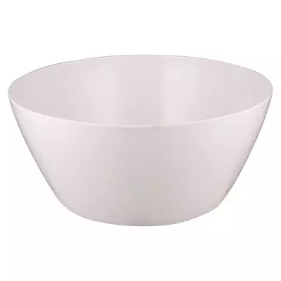 Home Melamine White Salad Bowl 25cm