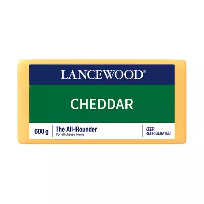 Lancewood Cheddar Cheese 600g