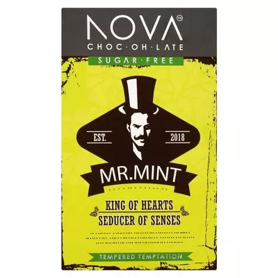 Nova Chocolate S/free Mint Dark 100g