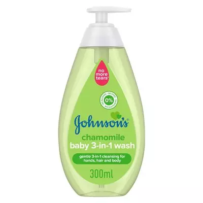 Johnson's 3in1 Wash Chamomile 300ml