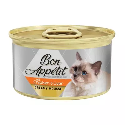 Bon Appetit Cat Food Chicken & Liver 85g Bon Appetit Cat Food Chicken & Liver 85g