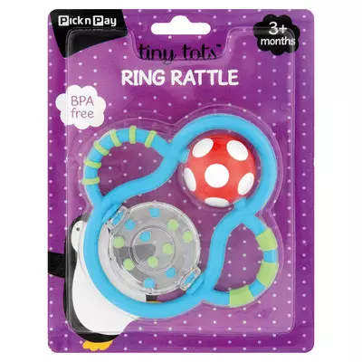 PnP Tiny Tots Ring Rattle