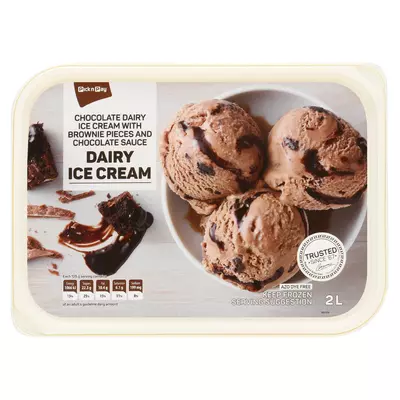 PnP Chocolate Brownie Ice Cream 2l
