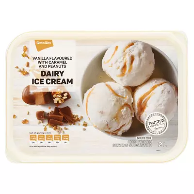 PnP Caramel Nut Ice Cream 2l