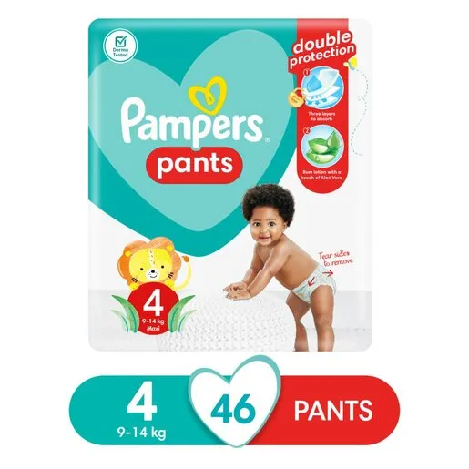 Pampers Baby-Dry Size 4 Value Pack, 46 Nappy Pants x 2 Pampers Baby-Dry Size 4 Value Pack, 46 Nappy Pants x 2