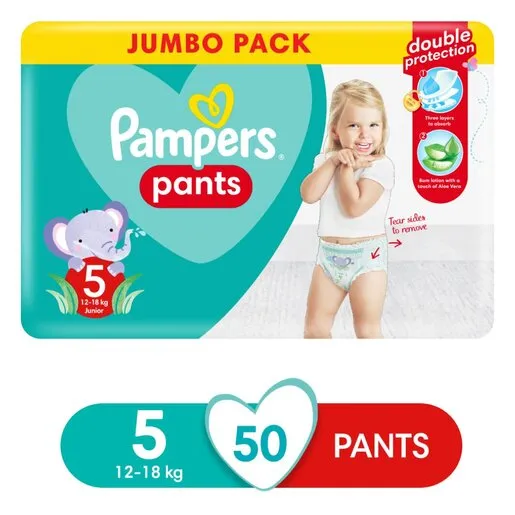 Pampers Active Baby Pants S5 JP 50's x 2 Pampers Active Baby Pants S5 JP 50's x 2