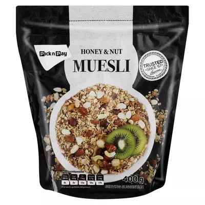 PnP Muesli Honey & Nut 400g