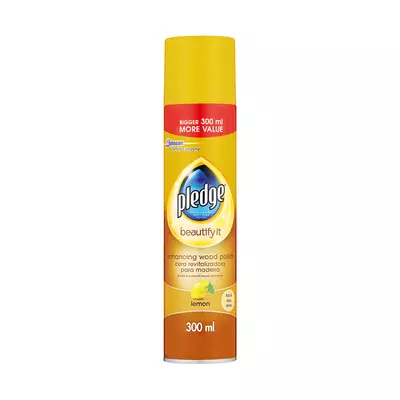 Pledge Wood Polish Lemon 300ml Pledge Wood Polish Lemon 300ml