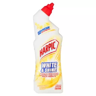Harpic Toilet Cleaner White & Shine Citrus 750ml