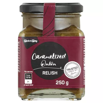PnP Relish Caramel Onion 250g