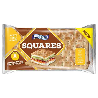 Blue Ribbon Square Multi Seeded & Oats Sandwich 284g