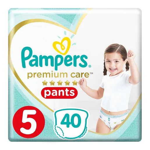 Pampers Premium Disposable Pants Size 5 VP 40's