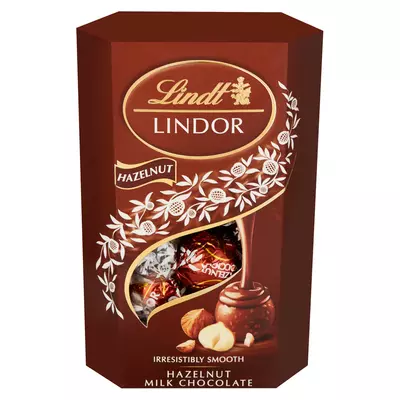 Lindor Cornet Hazelnut 200g