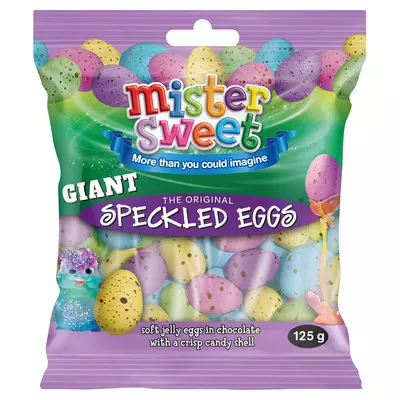 Mister Sweet Giant Speckled Eggs 125g Mister Sweet Giant Speckled Eggs 125g