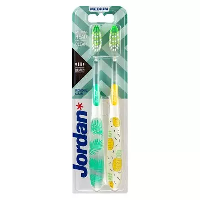 Jordan Toothbrush Individual Clean Medium 2ea x 10