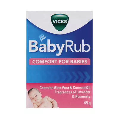 Vicks Baby Rub 45g Vicks Baby Rub 45g