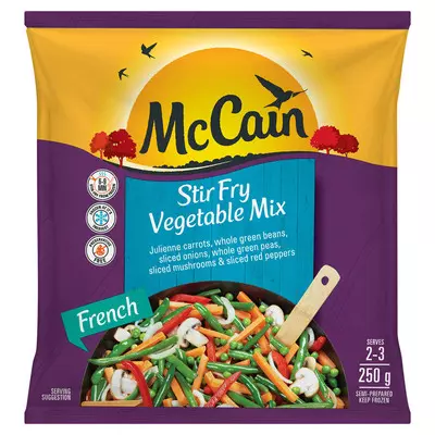 McCain French Stir Fry Vegetable Mix 700g McCain French Stir Fry Vegetable Mix 700g