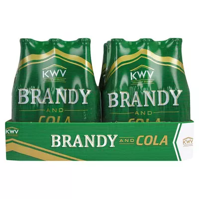 KWV Brandy & Cola 275ml x 24