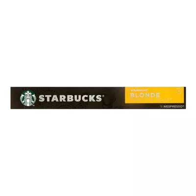 Starbucks® Blonde Espresso Roast by Nespresso® Blonde Roast Coffee 10 Capsules
