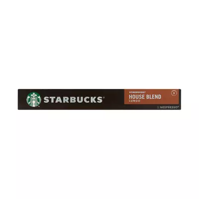 Starbucks® House Blend by Nespresso® Medium Roast Coffee 10 Capsules Starbucks® House Blend by Nespresso® Medium Roast Coffee 10 Capsules