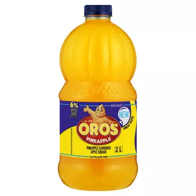 Brookes Oros Tropical Pineapple 2L Brookes Oros Tropical Pineapple 2L