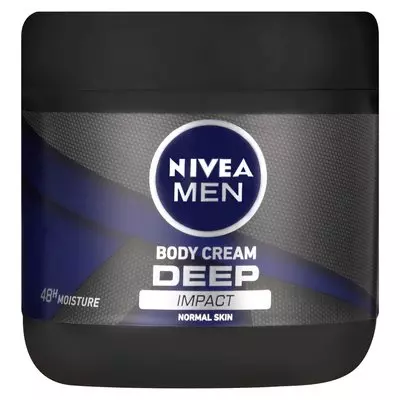 Nivea Men Body Cream Deep Impact 400ml Nivea Men Body Cream Deep Impact 400ml