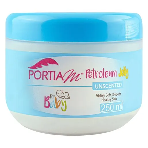 Portia M Baby Petroleum Jelly Unscented 250ml Portia M Baby Petroleum Jelly Unscented 250ml