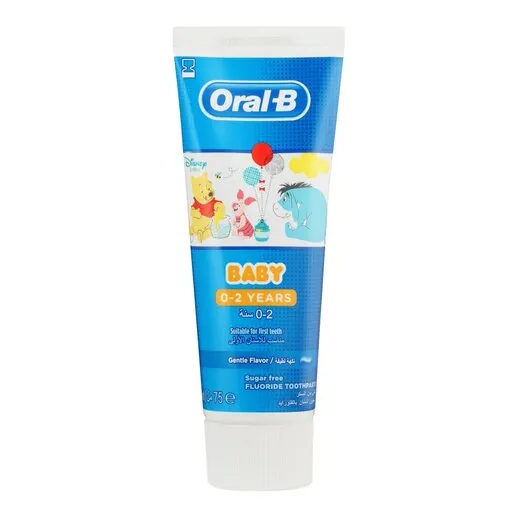 Oral-B Baby T/Paste 0-2yrs Winnie the Pooh 75ml Oral-B Baby T/Paste 0-2yrs Winnie the Pooh 75ml