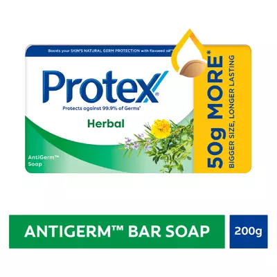 Protex Herbal Antigerm Bath Soap 200g Protex Herbal Antigerm Bath Soap 200g