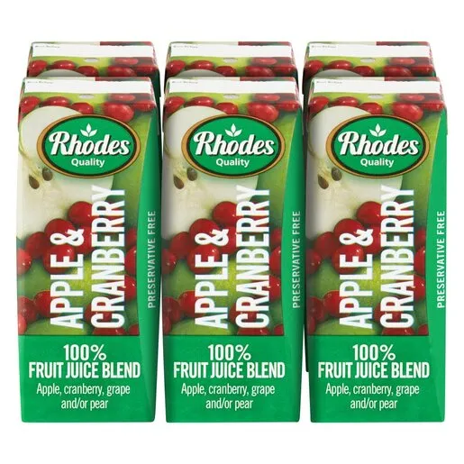 Rhodes Apple & Cucumber Fruit Juice 200m Rhodes Apple & Cucumber Fruit Juice 200m